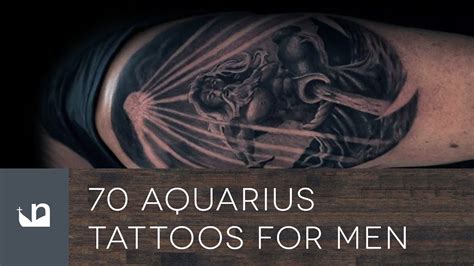 Unique Aquarius Tattoo Ideas for Men